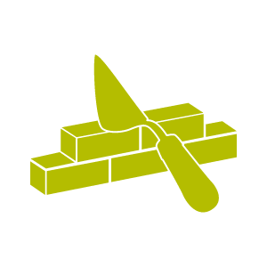 icona EDILIZIA- materiali da costruzione